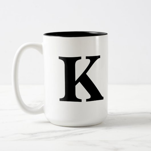 Tasse de "K" (Gauche)
