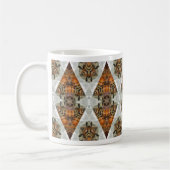 Tasse de kaléidoscope d'abeilles de miel (Gauche)