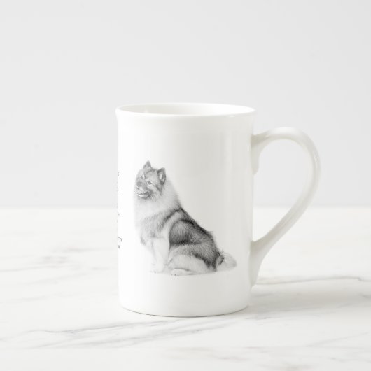Tasse de Keeshond (Droite)