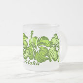 Tasse de ketmie d'aquarelle (Devant droit)