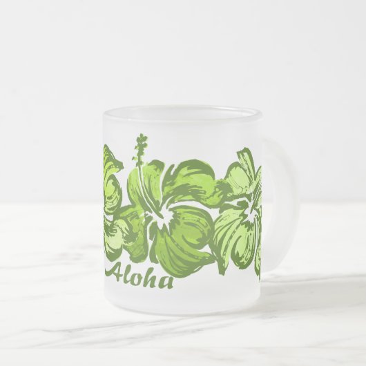 Tasse de ketmie d'aquarelle (Devant droit)