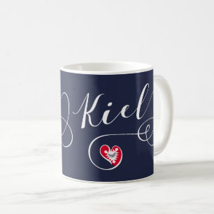 Tasse de Kiel de coeur, Allemagne