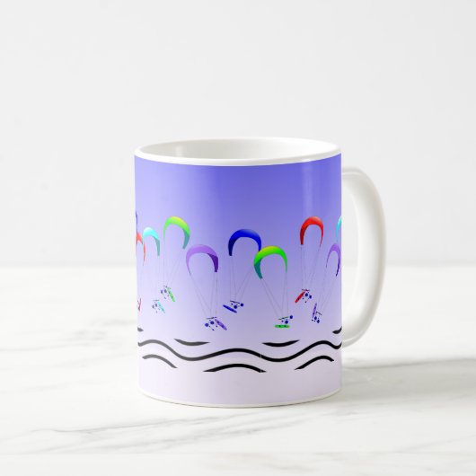 Tasse de kitesurf de Kiteboarding (Devant droit)