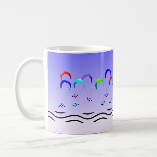 Tasse de kitesurf de Kiteboarding (Gauche)