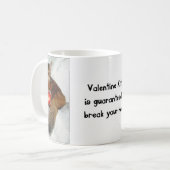 Tasse de Kitty de bourreau des coeurs de Valentine (Devant gauche)