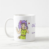 Tasse de Kitty de caféine (Gauche)