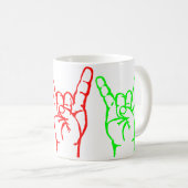 Tasse de klaxon de couleur en métal 3 (Devant droit)