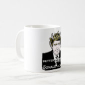 Tasse de klaxon de diable d'élection de Donald (Devant gauche)
