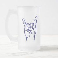 Tasse de klaxons en métal