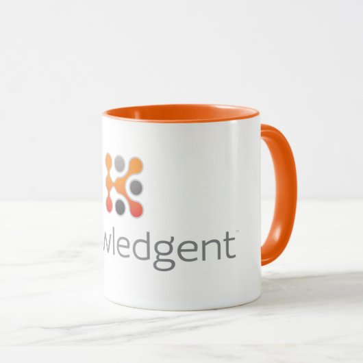 Tasse de Knowledgent (Devant droit)