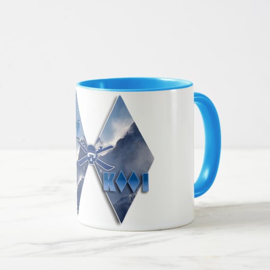 Tasse de kool de ski (Devant droit)