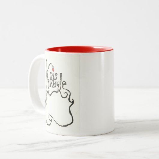 Tasse de Kris Kringle (Devant gauche)