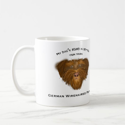 Tasse de la barbe de mon chien (Gauche)