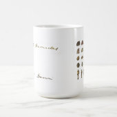 Tasse de la bernache de Darwin (blanche) (Centre)