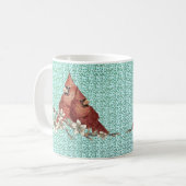 Tasse de la branche des cardinaux (Devant gauche)