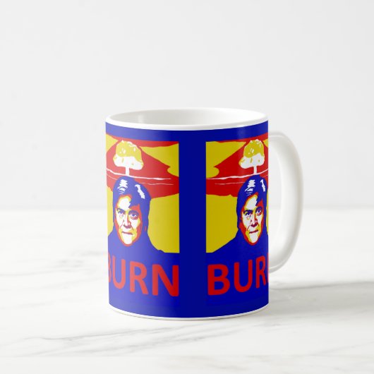 Tasse de la "brûlure" de Bannon (Devant droit)