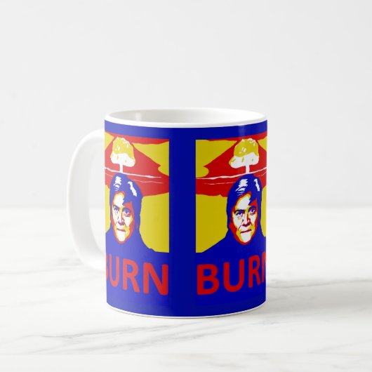 Tasse de la "brûlure" de Bannon (Devant gauche)