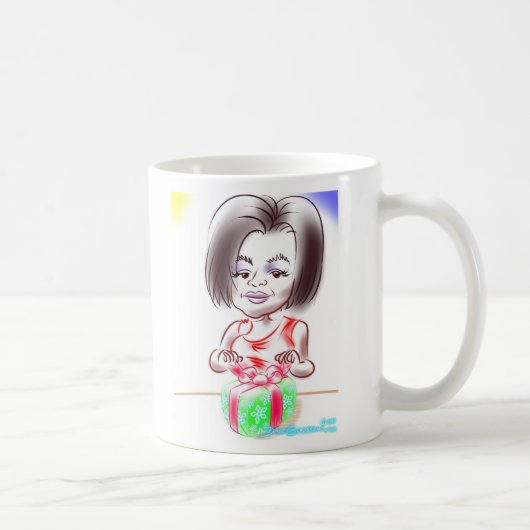 Tasse de la caricature de Lyn (Droite)