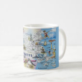 Tasse de la carte du Massachusetts (Devant droit)