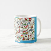 Tasse de la carte du Montana (Devant droit)