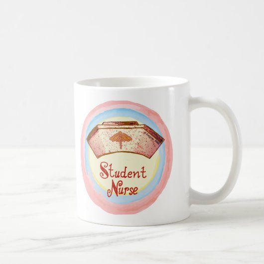 Tasse de la casquette d'infirmière étudiante (Droite)