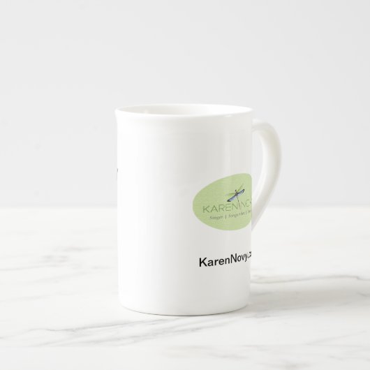 Tasse de la Chine de libellule de KN (Devant droit)