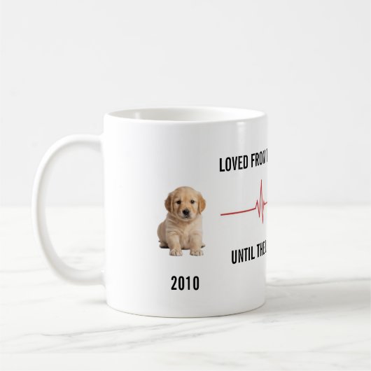 Tasse de la chronologie de l'animal de compagnie P (Gauche)