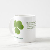 Tasse de la citation 01 d'Irlandais (Devant gauche)
