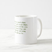 Tasse de la citation 16 d'Irlandais (Devant droit)