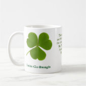 Tasse de la citation 16 d'Irlandais (Gauche)