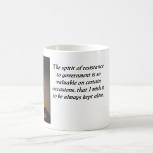 Tasse de la citation 21 de Thomas Jefferson