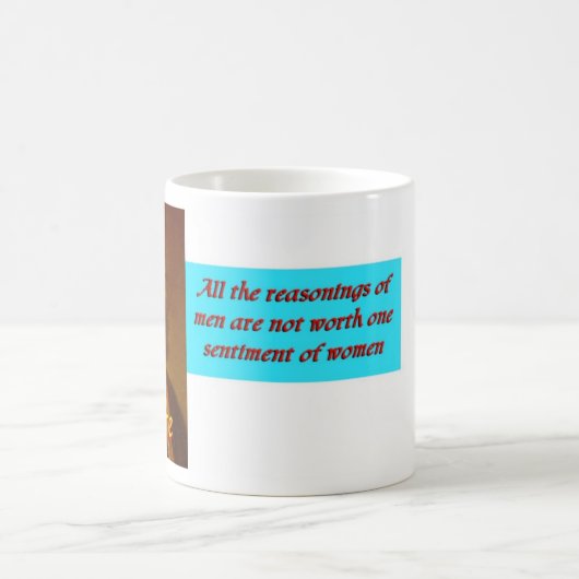 Tasse de la citation 3 de Voltaire (Centre)