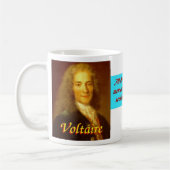 Tasse de la citation 3 de Voltaire (Gauche)