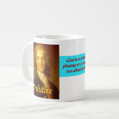 Tasse de la citation 6 de Voltaire (Devant gauche)