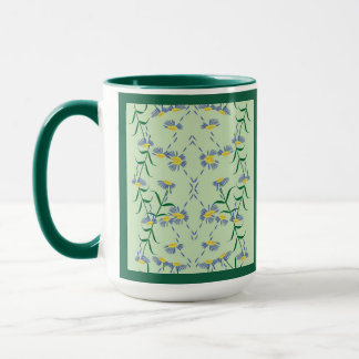 Tasse de la collection Soirée de Prairie Bleu, Jau