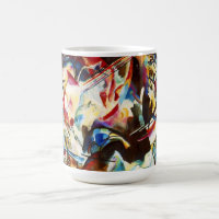 Tasse de la composition VI en Kandinsky