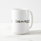 tasse de la conception 4 de logo d'iMonticello (Devant droit)