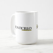 tasse de la conception 4 de logo d'iMonticello (Devant gauche)