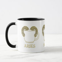 Tasse de la constellation du Bélier gras