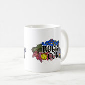 Tasse de la convention de jeu Rock-Con (Devant droit)