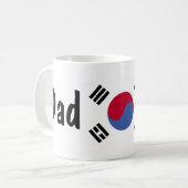 Tasse de la Corée de papa (Devant gauche)