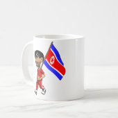 Tasse de la Corée du Nord (Devant gauche)