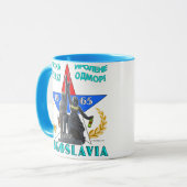 Tasse de la coupure de ressort de la Yougoslavie (Devant gauche)