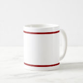 Tasse de la Croix de Malte Rouge Pompiers (Devant droit)