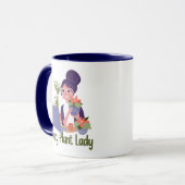 Tasse de la Dame Folle de Plantes (Devant gauche)