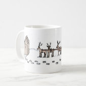 Tasse de la dépendance de Père Noël (Devant gauche)