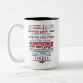 Tasse de la doxologie du bûcheron (Gauche)