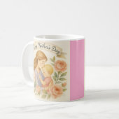 Tasse de la fête des Mères de 330ml (Devant gauche)