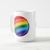 Tasse de la fierté LGBTQ+ (Devant gauche)