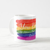 Tasse de la Fierté "Vous Appartenez" (Devant gauche)